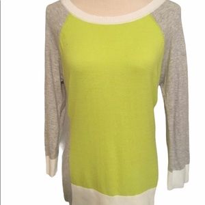 Beatrix Ost Color Block Pullover Sweater